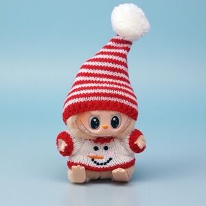 Snowman Labubu Outfit - Outfit Only No Doll - No Cancels